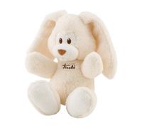 Trudi Plush, Beige - Ultra-Soft Baby Toy - Safe Embroidered Details - Designed in Italy - Machine Washable - Meets Strict Safety Standards
