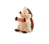 Trudi Puppets 29968 Hand Puppet Hedgehog Approx. 25 cm (Size S), Soft Toy Made, Lovely Details, Fluffy and Soft, Washable, Cuddly Toy and Doll for Children, Beige/Brown