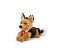 Trudi Rusty German Shepherd Dog plush toy, stuffed animals. Christmas and birthday gift | 14x20x28cm size S | Plush Dogs | model 22323