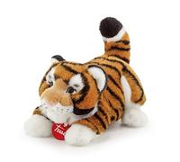 Trudi Tiger Bruce plush animal mascot, Christmas and birthday gift. | 18x14x19cm size S | Tropical Exotic Animals | model 27136