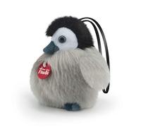 Trudi TUD01000 Penguin Charm Mini Hanging Charm Grey, xxs, 29084