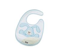 Trudy 25 cm Bunny Cremino Bib (Light Blue)