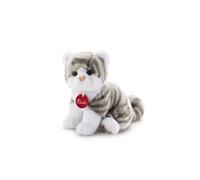 Trudy Kitten Brad Plush (24 cm, White/Grey)