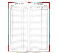 True-Ally Daily Financial Records Record | 100 Pages, 14" x 6" | 80gsm Paper | Daily Accounting Large Book for Office, School, Business and Hospital