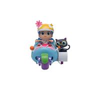True and The Rainbow Kingdom Figurines - True's Strawberry Racer with True and Bartleby Cute Colourful Articulated Figures and Toy Race Car - Ages 3+, Blue