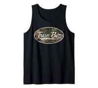True Biz ASL Deaf Culture Camo Vintage Design Tank Top