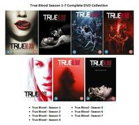 TRUE BLOOD COMPLETE SERIES 1 2 3 4 5 6 7 DVD COLLECTION ALL Season UK Release R2