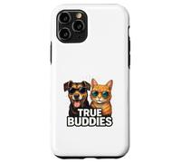 True Buddies Dog Cat Duo Case for iPhone 11 Pro