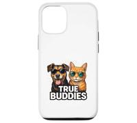 True Buddies Dog Cat Duo Case for iPhone 12/12 Pro
