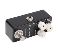 True Bypass Distortion Guitar Pedal, Compact Metal Electric Effect Accessory with DC 9V Power for Rich