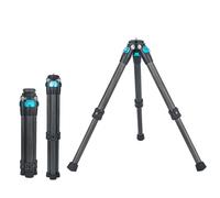 True Carbon Fiber Mini Tripod, Desktop Tabletop Stand Compact Tripod for DJI Smooth 4, Osmo Mobile, Vimble 2, Gimbal Handle Grip Stabilizer,for insta360 Insta 360 x5 x4 x3 x2 Cameras (Blue)