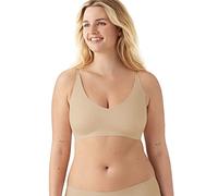 True & Co Women's True Body Boost Triangle Convertible Strap Bra, Desert, (Large) 36-38A/D