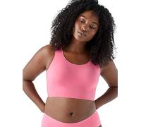 True & Co Women's True Body Lift Scoop Neck Bra, Chateau Rose, S (32DDD/34DD)