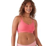 True & Co Women's True Body Lift Triangle Adjustable Strap Bra, Cactus Bloom Mesh, (X-Small) 30-32DD/DDD