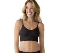 True & Co Women's True Body Lift Triangle Adjustable Strap Bra, Opaque, Black, (X-Large) 38-40A/D