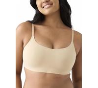 True & Co Women's True Everybody Adjustable Strap Scoop Neck Bra, Opaque, Bare, S