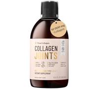 True Collagen Joints 10,000 mg Hydrolyzed Collagen Liquid Supplement, 20 Day Supply, 500 ml | Contains Type 1, 2 & 3, Glucosamine, MSM & Chondroitin for Joints, Hair, Skin & Nails | Natural Flavour