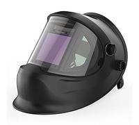 True Color Solar Powered Auto Darkening Welding Helmet,Adjustable Shade Range 4/9-13 Welder Mask Hood