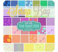 True Colors 2020 Scrap Bag (Approx 2 Yards) by Tula Pink for Free Spirit DIY Quilt Fabric