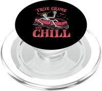 True Crime And Chill Serial Killer Murder Show PopSockets PopGrip for MagSafe