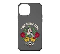 True Crime Club Bloody Knife Skull Roses Design Case for iPhone 12 mini