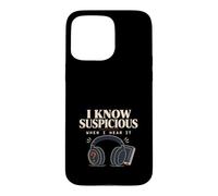 True Crime Crime Podcast Amateur Detective Gift Case for iPhone 15 Pro Max