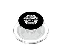 TRUE CRIME DETECTIVE ARMCHAIR DIVISION PopSockets PopGrip for MagSafe
