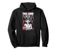 True Crime Detective Armchair Division Vintage Book Cover Pullover Hoodie