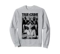 True Crime Detective Armchair Division Vintage Book Cover Sweatshirt