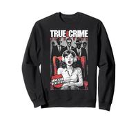 True Crime Detective Armchair Division Vintage Book Cover Sweatshirt