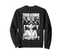 True Crime Detective Armchair Division Vintage Book Cover Sweatshirt