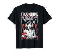 True Crime Detective Armchair Division Vintage Book Cover T-Shirt