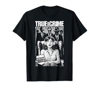 True Crime Detective Armchair Division Vintage Book Cover T-Shirt