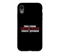 True Crime Detective Couch Division - Murder Shows Mystery Case for iPhone XR