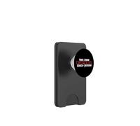 True Crime Detective Couch Division - Murder Shows Mystery PopSockets PopWallet for MagSafe