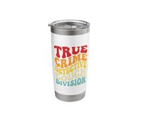 True Crime Detective Couch Division Stainless Steel Insulated Tumbler