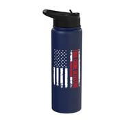 True Crime Detective Couch Division Stainless Steel Insulated Water Bottle