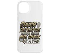 True Crime Fan Couch Detective Case Solving Case for iPhone 14 Plus