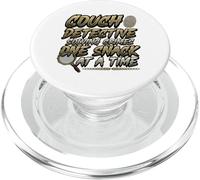 True Crime Fan Couch Detective Case Solving PopSockets PopGrip for MagSafe