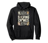 True Crime Fan Couch Detective Case Solving Pullover Hoodie