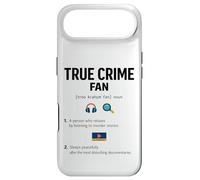 True crime fan Definition novelty graphic men women Case for iPhone Air