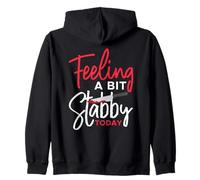 True Crime Feeling Stabby Today Podcast Documentary Zip Hoodie