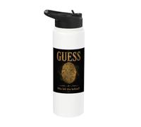 True Crime Fingerprint Evidence Vintage Detective Forensic Stainless Steel Insulated Water Bottle