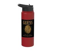 True Crime Fingerprint Evidence Vintage Detective Forensic Stainless Steel Insulated Water Bottle