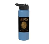 True Crime Fingerprint Evidence Vintage Detective Forensic Stainless Steel Insulated Water Bottle