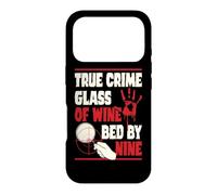 True Crime Glass Of Wine Bed By Nine Case for iPhone 17 Pro