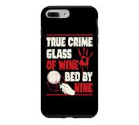 True Crime Glass Of Wine Bed By Nine Case for iPhone 7 Plus/8 Plus