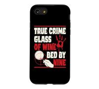 True Crime Glass Of Wine Bed By Nine Case for iPhone SE (2020) / 7/8
