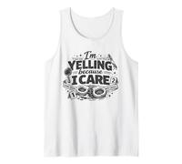 True Crime | IM Yelling Because I Care | Funny True Crime Tank Top
