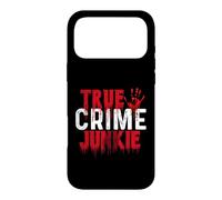 True Crime Junkie - Murder Shows Forensics Mystery Case for iPhone 17 Pro Max